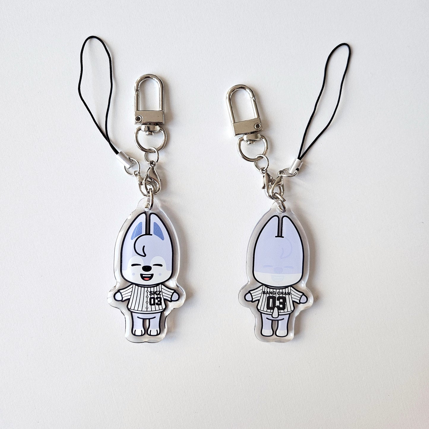 SKZOO Baseball Jersey Keychain/Phone Charm