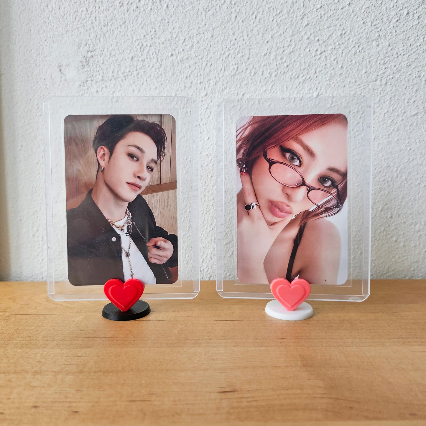 Double Heart Display Stand